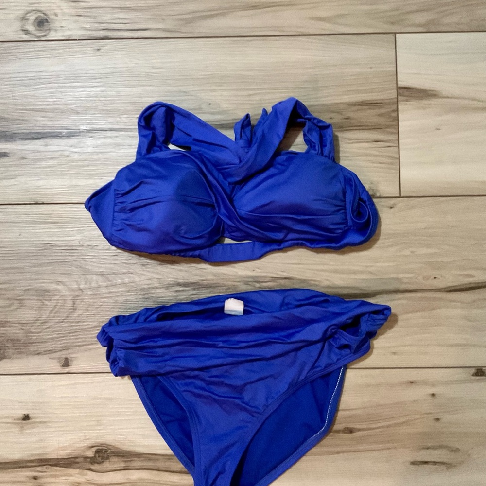 Gibson Latimer Blue Bikini Set